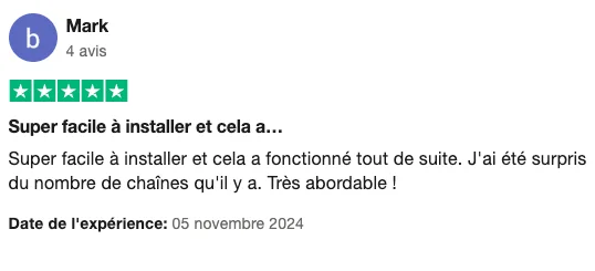 review iptv réunion